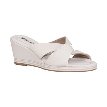 Tamanco-Anabela-Off-White-com-Tiras-Entrelacadas-|-Comfort-Tamanho--39---Cor--OFF-WHITE-0